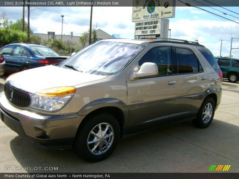 Light Driftwood / Medium Oak 2002 Buick Rendezvous CXL AWD
