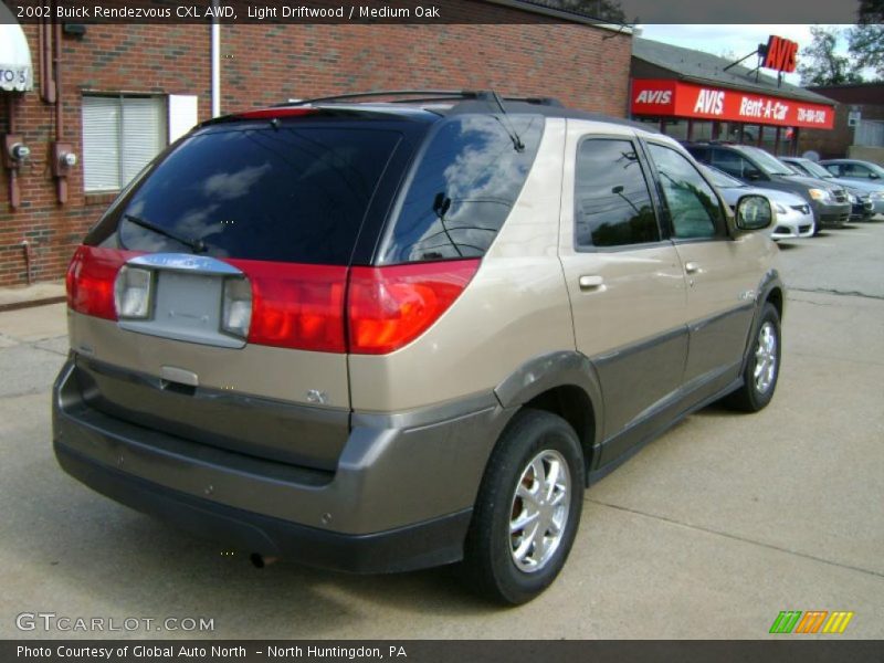 Light Driftwood / Medium Oak 2002 Buick Rendezvous CXL AWD