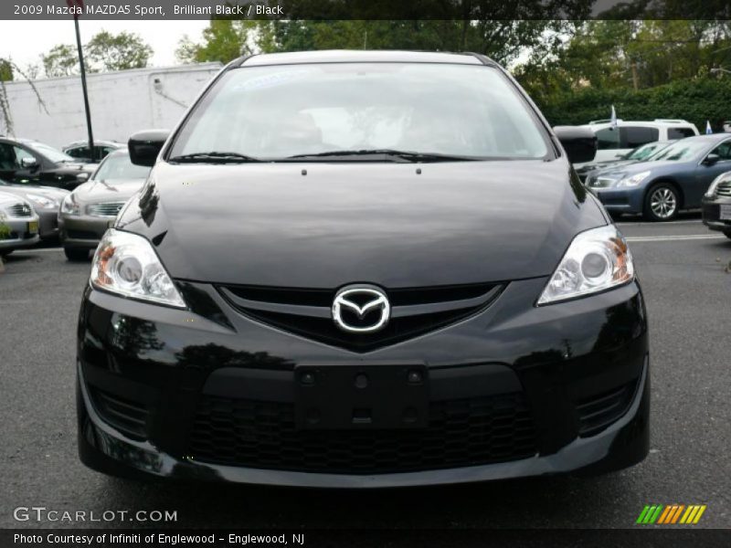 Brilliant Black / Black 2009 Mazda MAZDA5 Sport