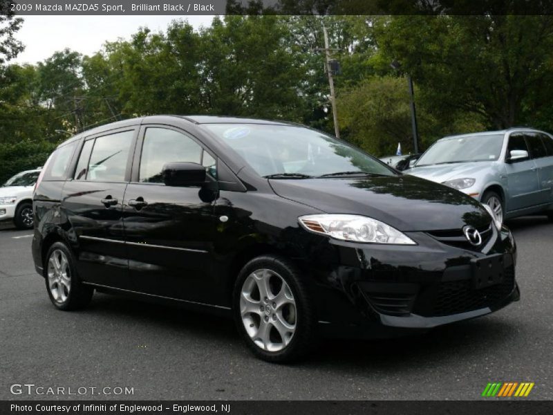 Brilliant Black / Black 2009 Mazda MAZDA5 Sport