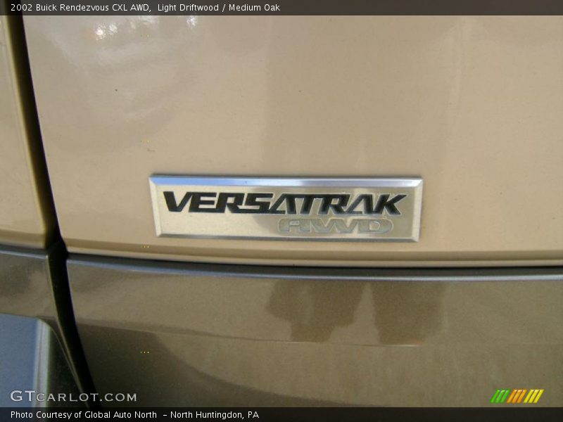 Light Driftwood / Medium Oak 2002 Buick Rendezvous CXL AWD