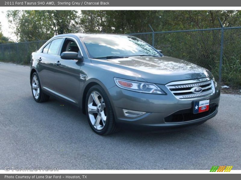 Sterling Grey / Charcoal Black 2011 Ford Taurus SHO AWD
