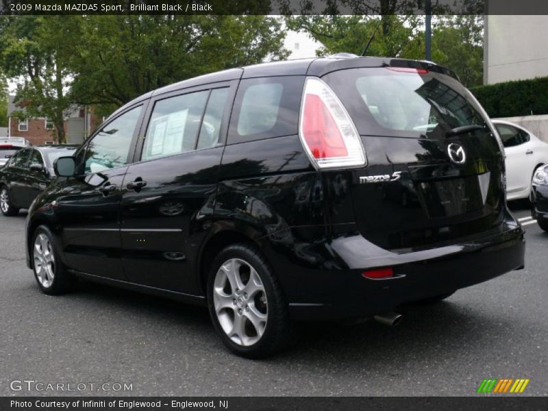 Brilliant Black / Black 2009 Mazda MAZDA5 Sport