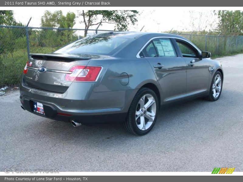 Sterling Grey / Charcoal Black 2011 Ford Taurus SHO AWD