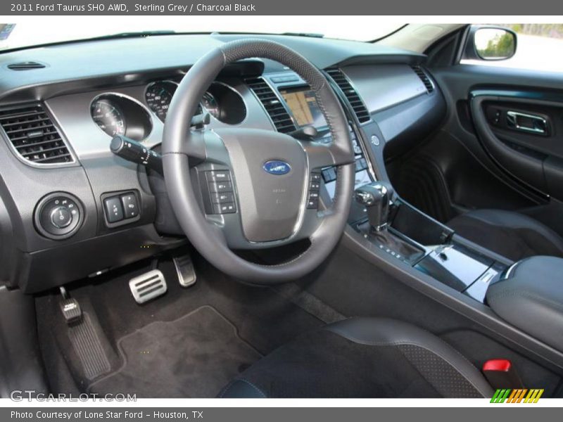 Sterling Grey / Charcoal Black 2011 Ford Taurus SHO AWD