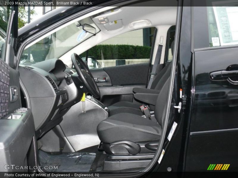 Brilliant Black / Black 2009 Mazda MAZDA5 Sport