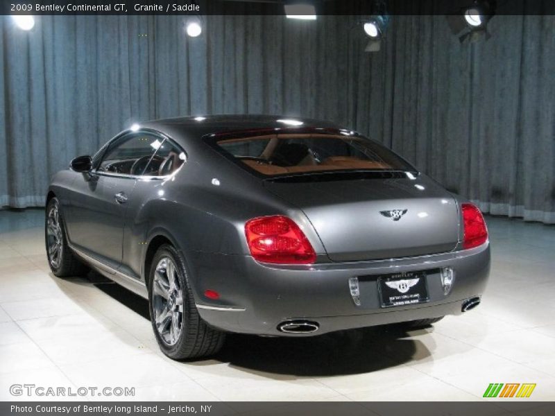 Granite / Saddle 2009 Bentley Continental GT