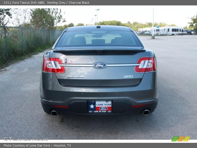 Sterling Grey / Charcoal Black 2011 Ford Taurus SHO AWD