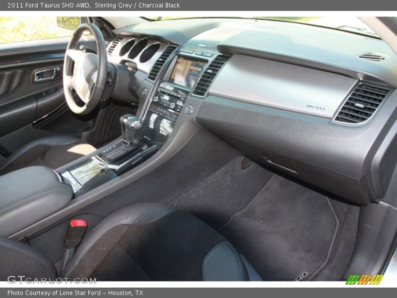 Sterling Grey / Charcoal Black 2011 Ford Taurus SHO AWD