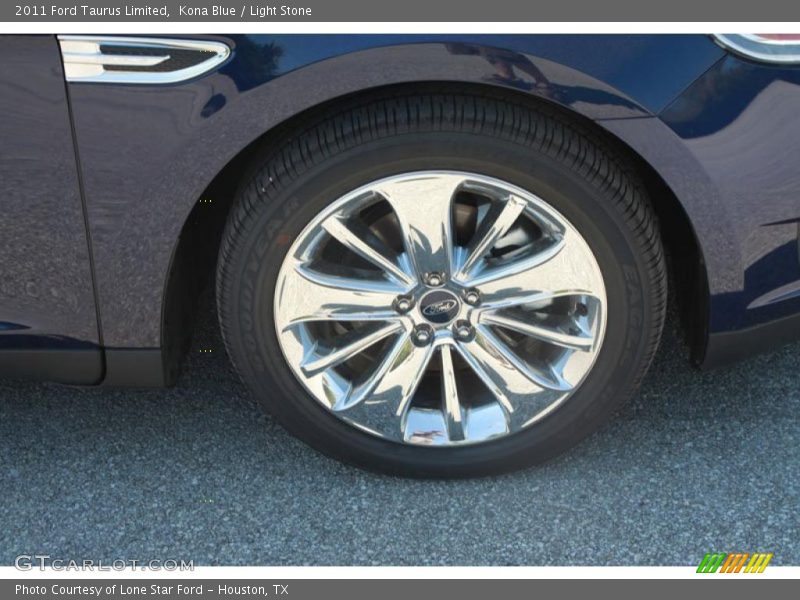 Kona Blue / Light Stone 2011 Ford Taurus Limited