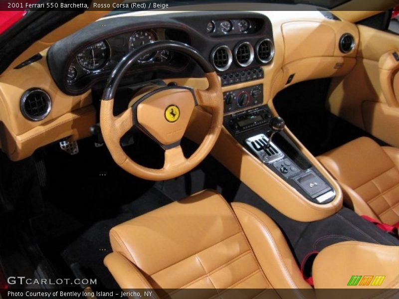  2001 550 Barchetta Beige Interior