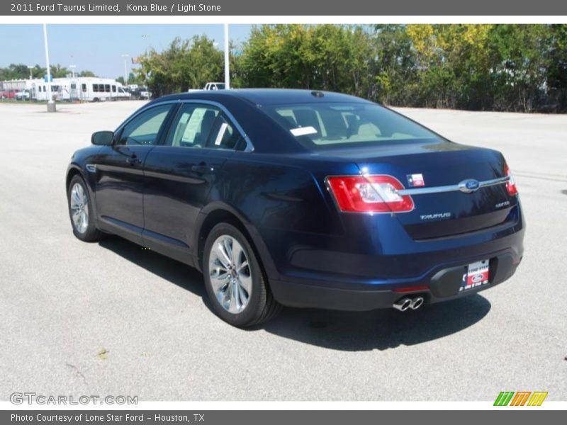 Kona Blue / Light Stone 2011 Ford Taurus Limited