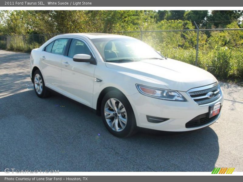 White Suede / Light Stone 2011 Ford Taurus SEL