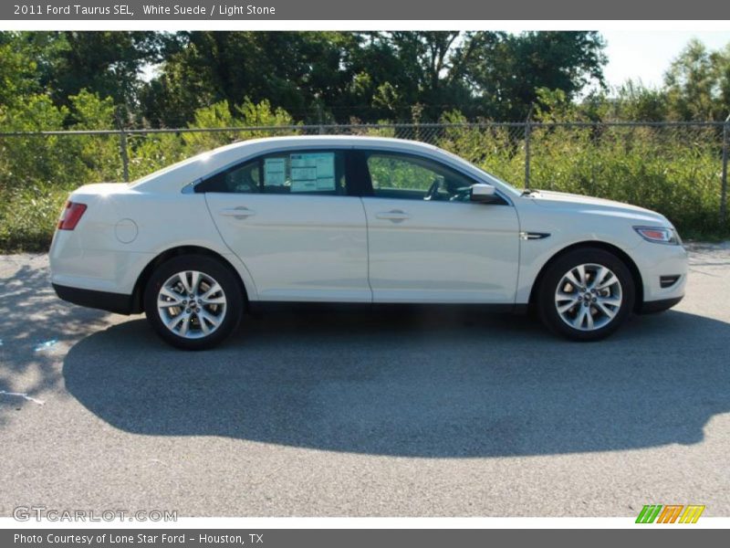 White Suede / Light Stone 2011 Ford Taurus SEL