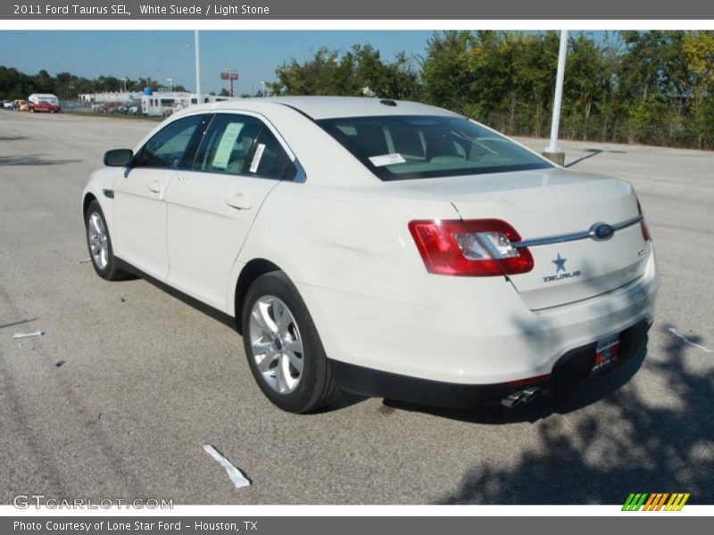 White Suede / Light Stone 2011 Ford Taurus SEL