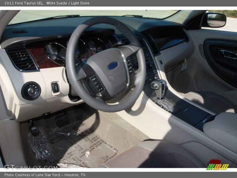 White Suede / Light Stone 2011 Ford Taurus SEL