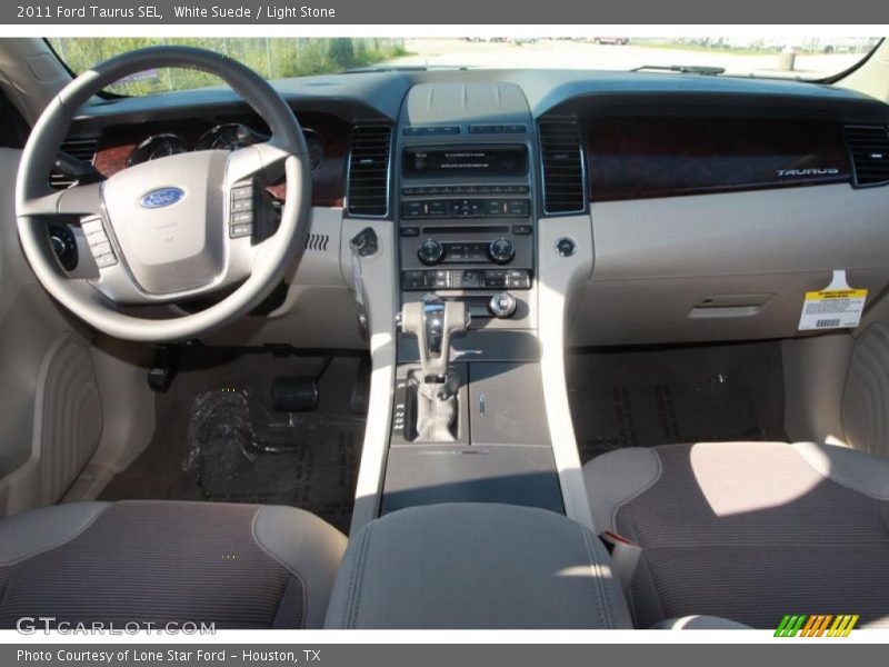 White Suede / Light Stone 2011 Ford Taurus SEL