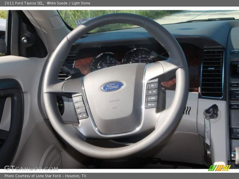 White Suede / Light Stone 2011 Ford Taurus SEL