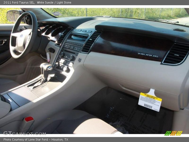 White Suede / Light Stone 2011 Ford Taurus SEL