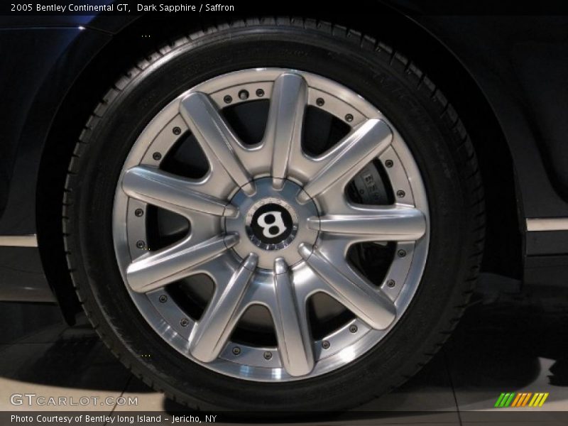 Dark Sapphire / Saffron 2005 Bentley Continental GT