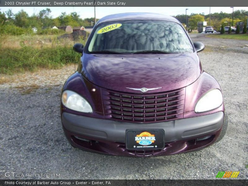 Deep Cranberry Pearl / Dark Slate Gray 2003 Chrysler PT Cruiser