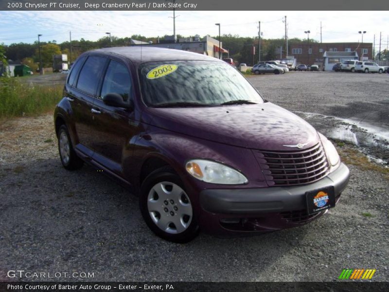 Deep Cranberry Pearl / Dark Slate Gray 2003 Chrysler PT Cruiser