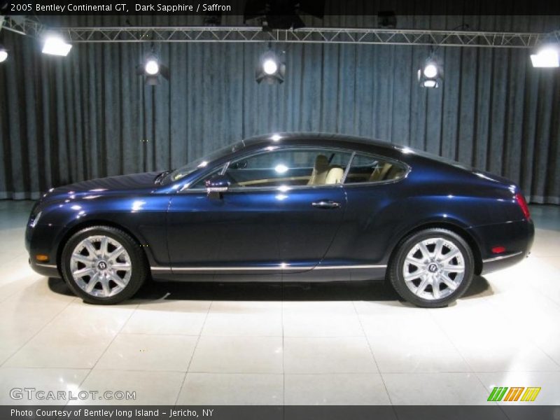 Dark Sapphire / Saffron 2005 Bentley Continental GT