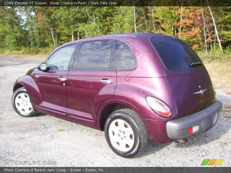 Deep Cranberry Pearl / Dark Slate Gray 2003 Chrysler PT Cruiser
