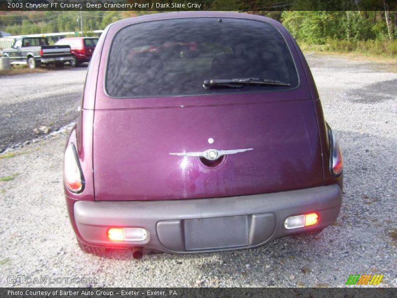 Deep Cranberry Pearl / Dark Slate Gray 2003 Chrysler PT Cruiser