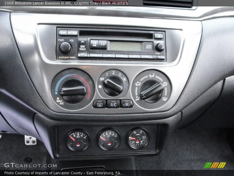 Graphite Gray / Black Alcantara 2006 Mitsubishi Lancer Evolution IX MR