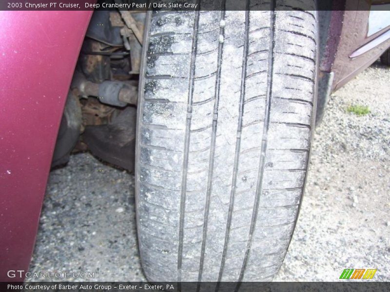 Deep Cranberry Pearl / Dark Slate Gray 2003 Chrysler PT Cruiser
