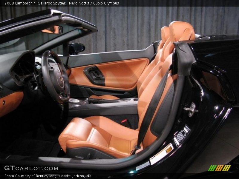 Nero Noctis / Cuoio Olympus 2008 Lamborghini Gallardo Spyder