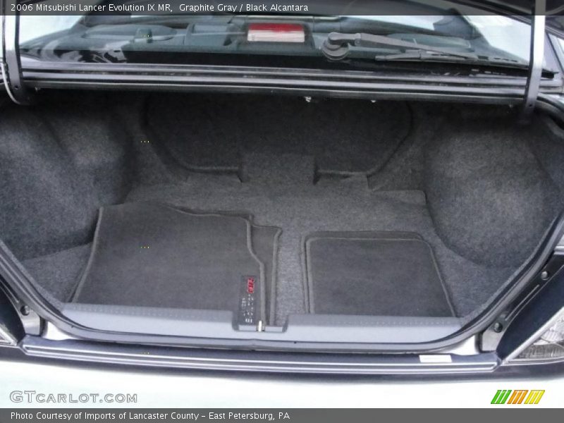 Graphite Gray / Black Alcantara 2006 Mitsubishi Lancer Evolution IX MR