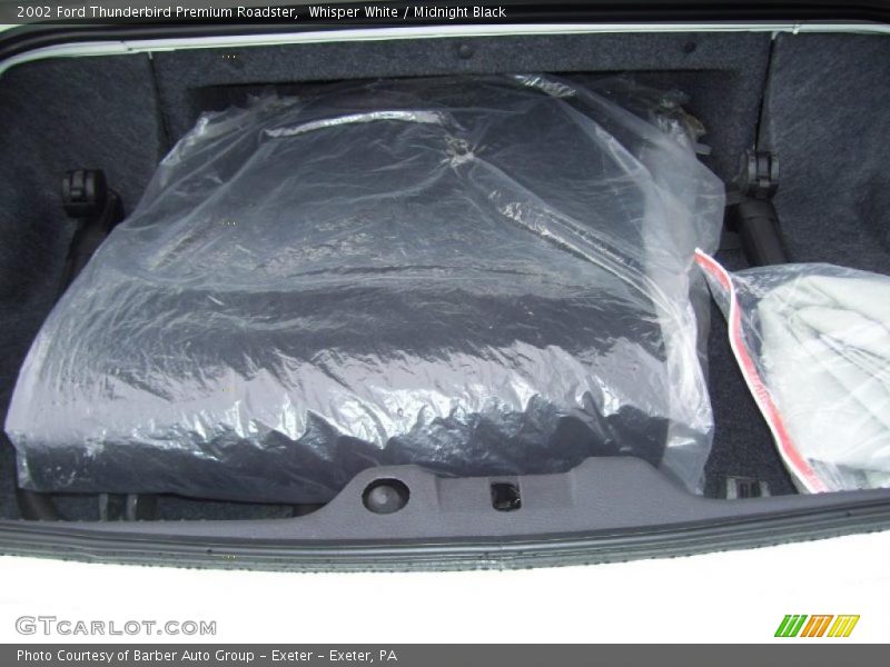 Whisper White / Midnight Black 2002 Ford Thunderbird Premium Roadster