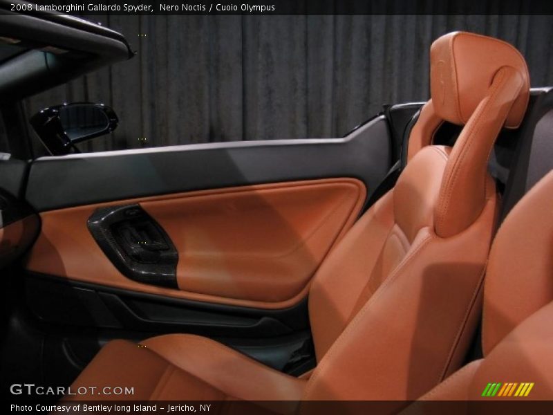 Nero Noctis / Cuoio Olympus 2008 Lamborghini Gallardo Spyder
