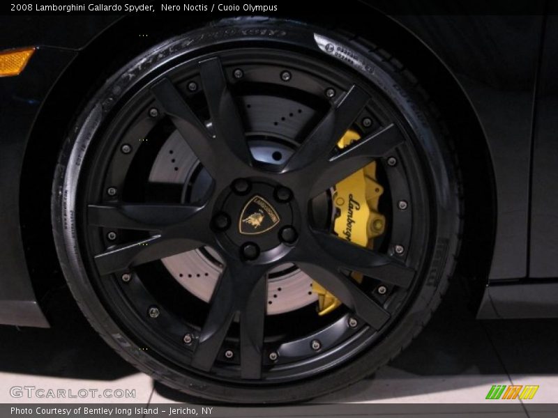 Nero Noctis / Cuoio Olympus 2008 Lamborghini Gallardo Spyder