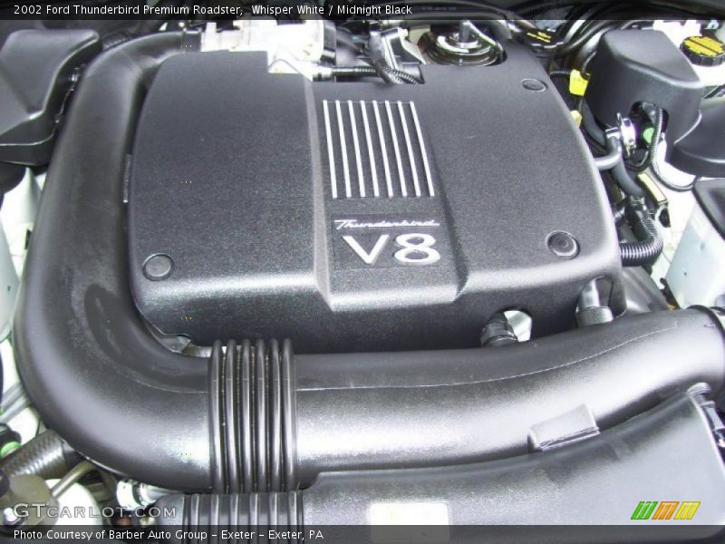 Whisper White / Midnight Black 2002 Ford Thunderbird Premium Roadster