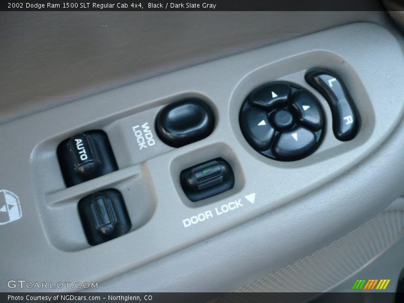 Black / Dark Slate Gray 2002 Dodge Ram 1500 SLT Regular Cab 4x4