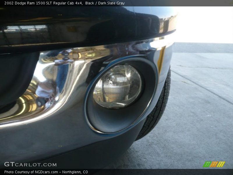 Black / Dark Slate Gray 2002 Dodge Ram 1500 SLT Regular Cab 4x4