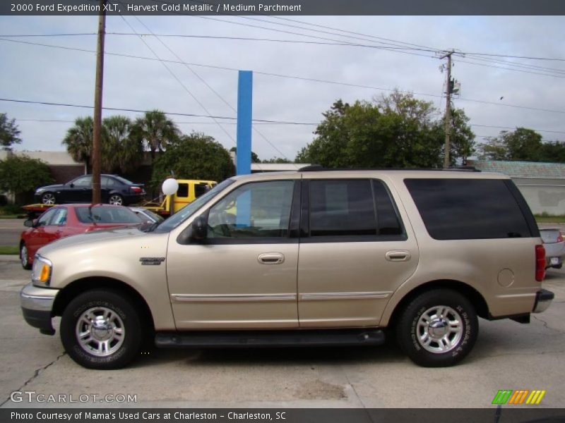 Harvest Gold Metallic / Medium Parchment 2000 Ford Expedition XLT