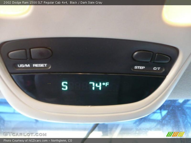 Black / Dark Slate Gray 2002 Dodge Ram 1500 SLT Regular Cab 4x4