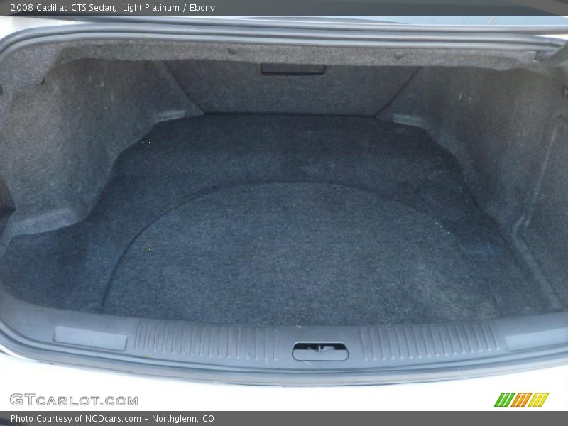 Light Platinum / Ebony 2008 Cadillac CTS Sedan