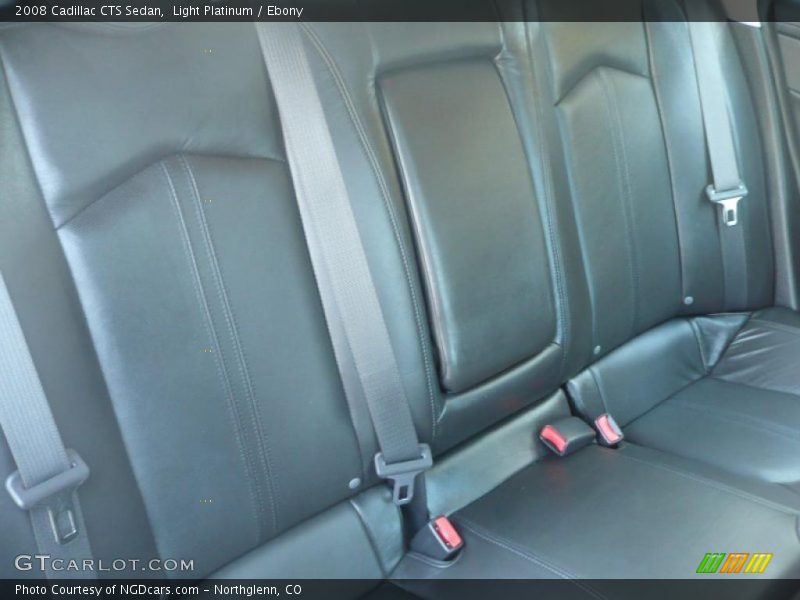 Light Platinum / Ebony 2008 Cadillac CTS Sedan