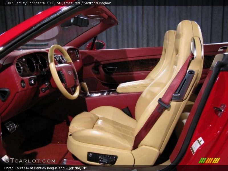  2007 Continental GTC  Saffron/Fireglow Interior