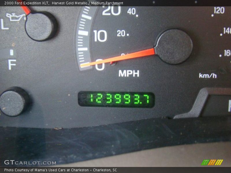 Harvest Gold Metallic / Medium Parchment 2000 Ford Expedition XLT