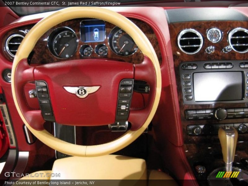 St. James Red / Saffron/Fireglow 2007 Bentley Continental GTC