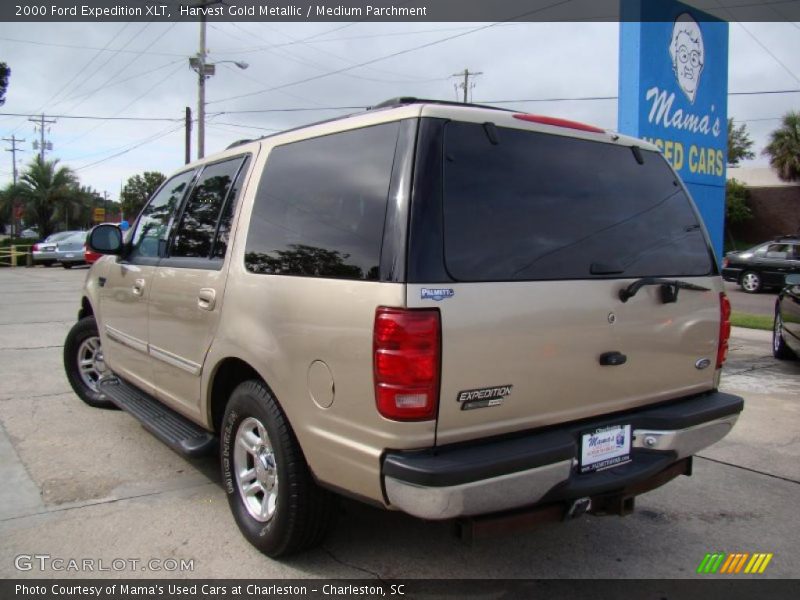 Harvest Gold Metallic / Medium Parchment 2000 Ford Expedition XLT