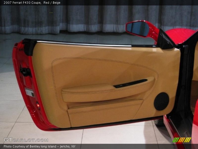 Red / Beige 2007 Ferrari F430 Coupe