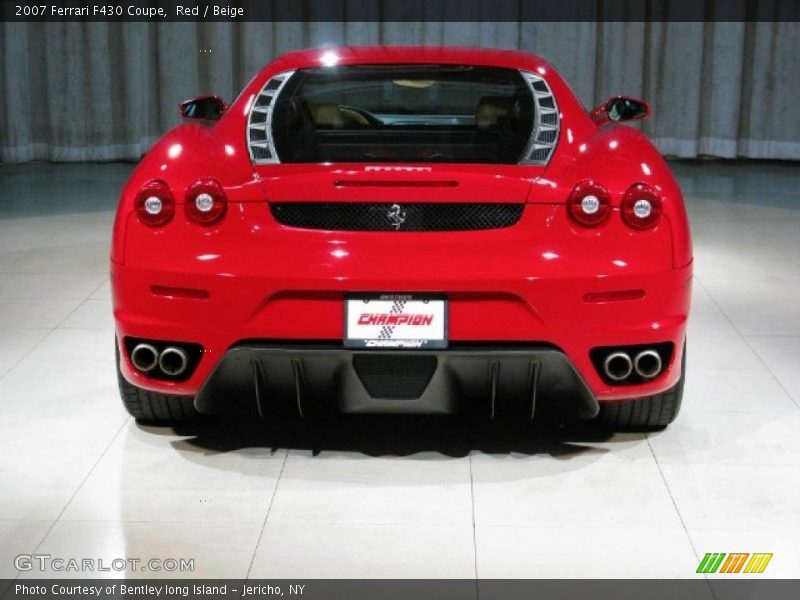 Red / Beige 2007 Ferrari F430 Coupe