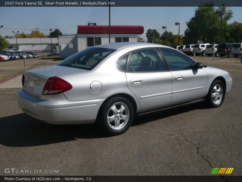 Silver Frost Metallic / Medium/Dark Flint 2007 Ford Taurus SE